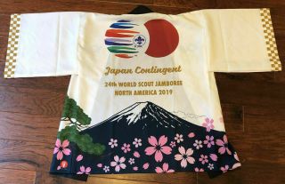 24th World Scout Jamboree 2019 Japan Contingent Kimono Uniform Shirt Jacket Robe 2