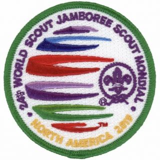 24th World Scout Jamboree 2019 On Site Green Border Patch Summit Badge Bsa Wsj
