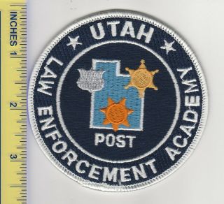 Us Utah Police Patch Utah Law Enforcement Academy 2