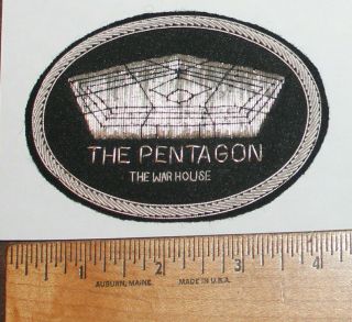 The Pentagon The Warhouse Washington Dc Federal Us Dod Bullion Patch