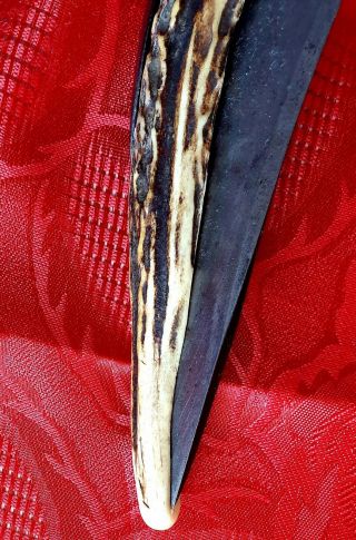 Navaja 56 cm Knife Rare Antique 19th French H.  Denizet Langres Couteau Ancien 8