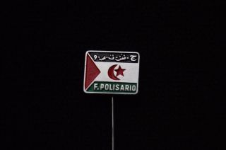Polisario Front - Western Sahara - Liberation Army Old Political Pin Badge Lapel