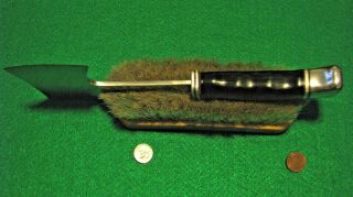 Vtg Sheath Hunt Blade BUCK Usa SAFETY Hatchet Axe 1960s Knife 106 Orig fold case 12