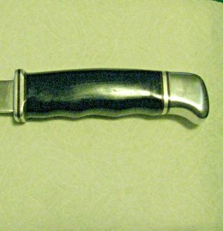 Vtg Sheath Hunt Blade BUCK Usa SAFETY Hatchet Axe 1960s Knife 106 Orig fold case 7
