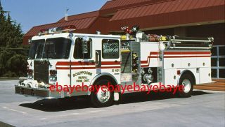 Fire Apparatus Slide,  Engine 431,  Scappoose / Or,  1989 Spartan / Western States