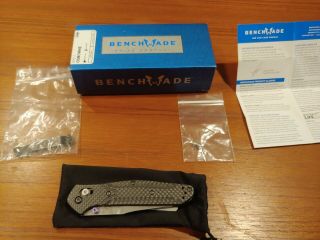 Benchmade 940 - 1 Carbon Fiber Custom Osborne Design Knife,  Cpm - S90v,
