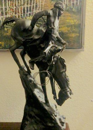 The Mountain Man By Frederic Remington Bronze Statue