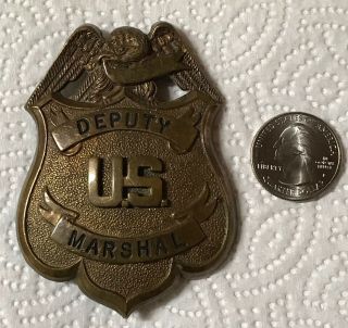 Antique US Marshal Badge 2