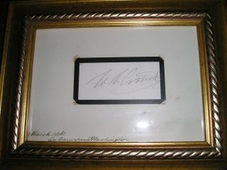 President Ulysses Grant Signed Autograph Book