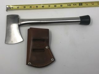 Walter Grigg Marbles No 9 Custom Made Personal Hatchet Knife Axe Byrds Sheath