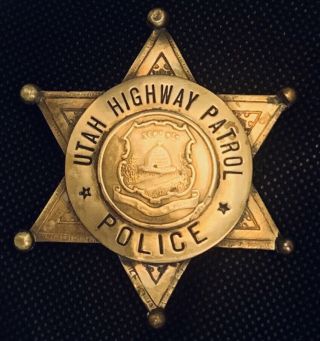 Old Obsolete Utah Highway Patrol “police” Old School