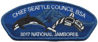 Chief Seattle Council - 2017 National Jamboree Jsp - Orcas - Contingent Issue