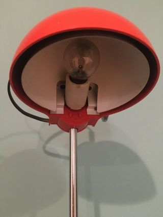 LIGHTOLIER VINTAGE MID CENTURY MODERN DESK LAMP EAMES Space Age Joe Colombo 6
