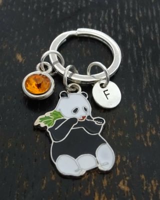 Panda Keychain,  Panda Charm,  Panda Pendant,  Panda Jewelry,  Personalized