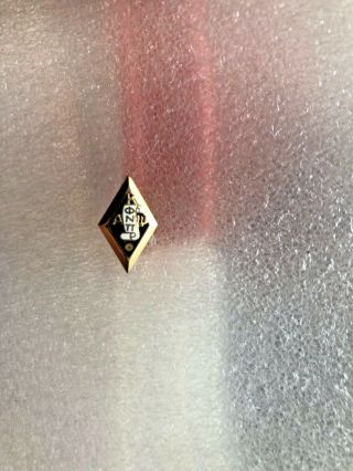 10k Solid Gold Kappa Alpha Psi Fraternity Pin Badge