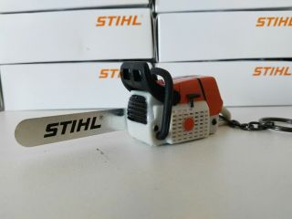 Stihl Chainsaw Keychain Keyring With Work Sound With Batteries And Hight Quality