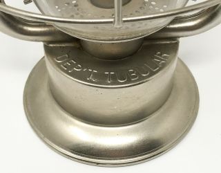 Vintage Dietz Fire Dept.  Tubular Kerosene Lantern Fitall Globe 6
