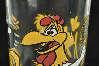 Warner Bros Pepsi 1976 Looney Tunes Sylvester,  Foghorn,  Coyote Set of 3 Glass 3