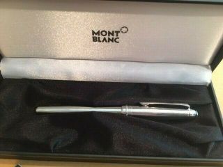 Montblanc Meisterstuck Stainless Steel 163 Rollerball Pen,