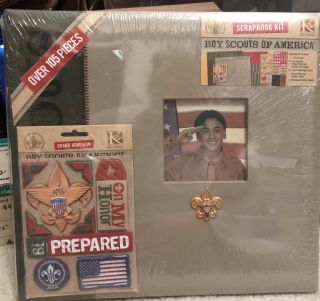 Boy Scouts Of America K&company Scrapbook Kit Album - Bsa 12x12 105,