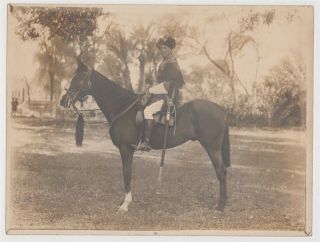Military Photographs X 2 - India,  Cavalry Officer With Chain Mail On Shoulders