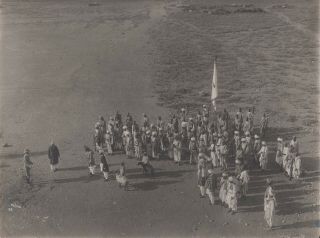 Military Photograph - Indian Army Talking To Tribesmen By R.  B.  Holmes Of Peshawar