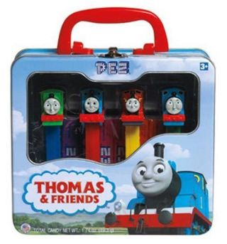 Thomas The Train Pez Set In Limited Edition Tin - Includes 3 Henry & 4 Gordon