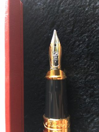 S.  T.  Dupont Lacquer Fountain Pen Olympio - Vertigo 3