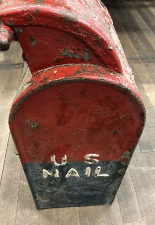 Vintage 1930’s US Mail Post Office Letter Drop Box Mailbox Postal 2