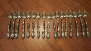 Wilton Armetale Hallam 86 piece HUGE set flatware knives forks spoons serving 6