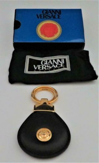 Gianni Versace Couture,  Medusa Key Rings & Bag,  4 1/4 "