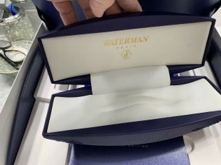 Waterman Edson Sterling Silver Limited Edition Fountain Pen Med Pt 5
