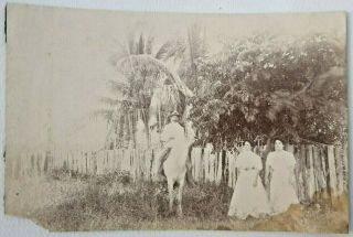 1890s Photo Cuban Farmer Women Plantation Cigar J Murray Jordan