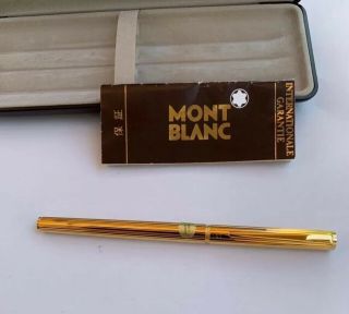 Mont Blanc Noblesse Vintage Rollerball Pen 1347 3