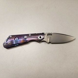 MICK STRIDER SNG Custom Folding Knife Tactical TAD Gear Patch Monkey Edge 3