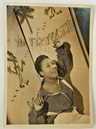 1940s Photo Cuban Singer Paulina Alvarez By Annamarie Heinrich Cuba