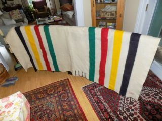 Hudson Bay Point Blanket 100 Wool Made In England