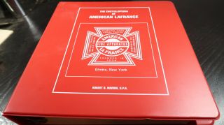 The Encyclopedia Of American Lafrance Fire Apparatus Trucks Rare 1st Edition