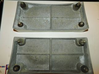 Vintage AMERICAN LAFRANCE Fire Truck Step Plates Rear Seat 3