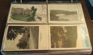 365 Vermont Postcards.  275 Old,  1900 - 1920s,  50 Plus Real Photo