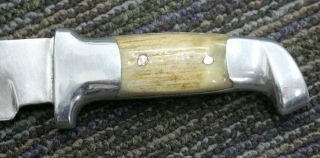 R H Ruana - - Model 17 Large Skinner - - - M stamp knife 10