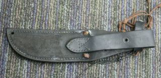 R H Ruana - - Model 17 Large Skinner - - - M stamp knife 12