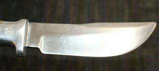 R H Ruana - - Model 17 Large Skinner - - - M stamp knife 2