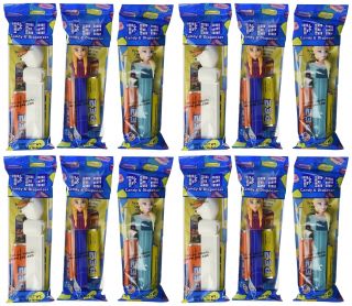 Disney Frozen Pez Candy Dispensers: Pack Of 12 12 Pack