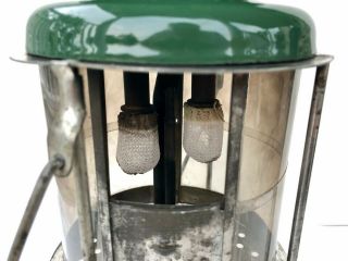 Vintage Coleman Quick Lite Kerosene Fueled Mica Lamp Antique Lantern 4