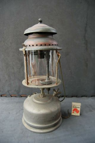 Vintage Aladdin 14a Kerosene Pressure Lantern Made In Sweden