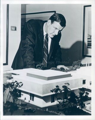 1968 Photo Dr Robert W Corrigan President Ca Institute Arts Los Angeles Model