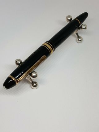 VINTAGE MONTBLANC MEISTERSTUCK No.  146 BLACK Fountain Pen 2