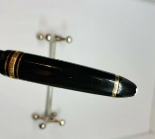 VINTAGE MONTBLANC MEISTERSTUCK No.  146 BLACK Fountain Pen 5
