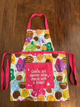 Girl Scout Cookie Apron Little Brownie Baker One Size